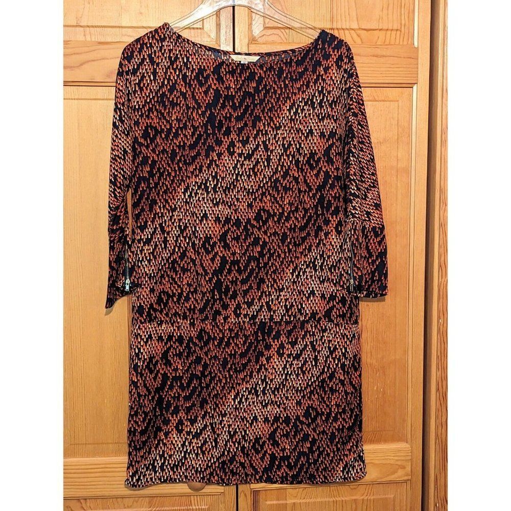 Lulu Love Long Sleeve Casual Shift Dress Small - Picture 3 of 6